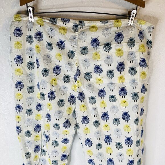 Roller Rabbit Men's S Blue Sheep Pajama PANTS - Picture 11 of 14